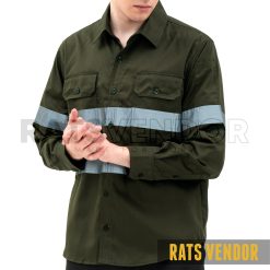 Baju-Safety-Proyek-K3-Kemeja-Tambang-Kerja-Lapangan-Wearpack-Seragam-Outdoor-Ratsvendor-Warna-Hijau-Army-Pakai-Skotlight-a